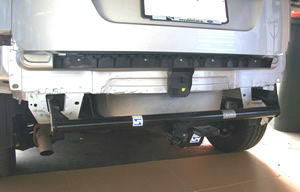 Towbar fitting on Ford Focus